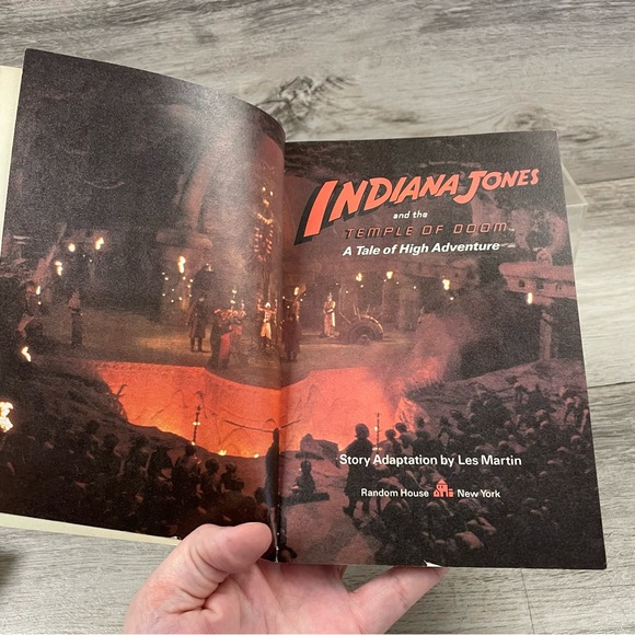 1984 Indiana Jones and the Temple of Doom a 96 Page Illustrated Paperback Book - Picture 5 of 7